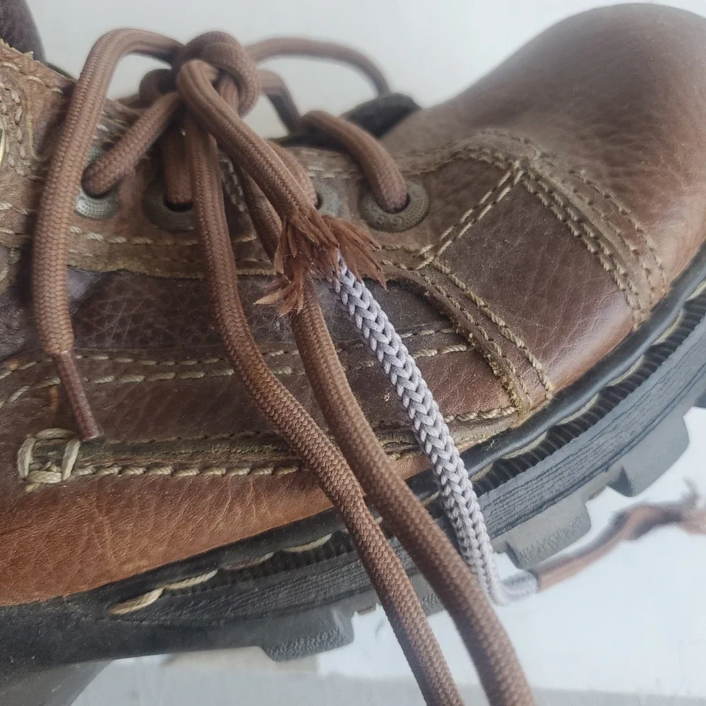 GBX San‎ Antonio Brown Leather Hiking Work Mens Shoes Size 8M